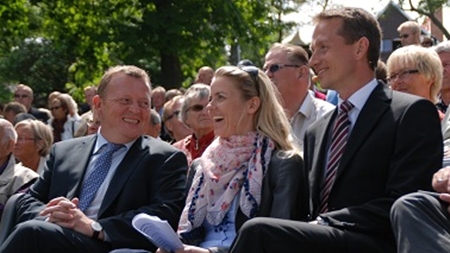 Fra Venstre: Lars Løkke Rasmussen, Ellen Trane Nørby, Kristian Jensen