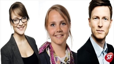Nanna Westerby, Emilie Turunen og Jesper Petersen har forladt SF og meldt sig ind i Socialdemokraterne. 