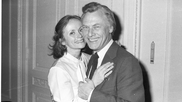 1979: Poul Schlüter og tidligere hustru, adjunkt og mag.art. Lisbeth Schlüter.