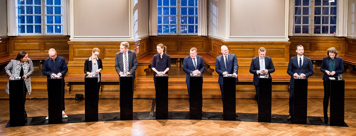 Det kan være sin sag at finde ud af højre og venstre i dansk politik. Det opdaterede politisk kompas placerer de nye partier og flytter nogle af de gamle.<br>