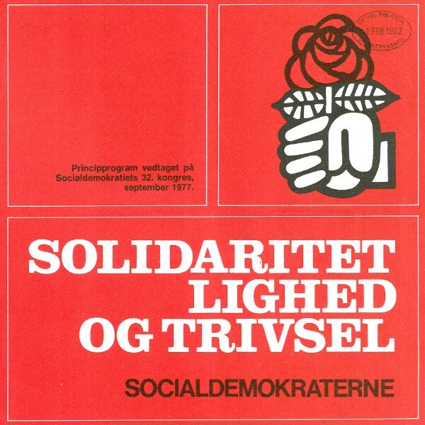 1977: Solidaritet, lighed og trivsel