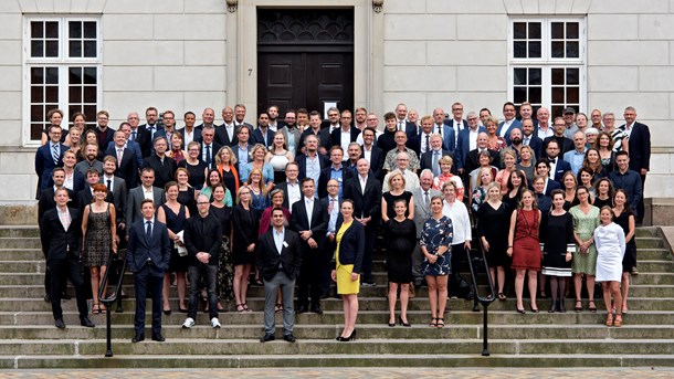 Gruppebillede fra Sorø-mødet anno 2017. På billedet ses en række af de formænd for uddannelsesorganisationer, vi har opstillet nedenfor.