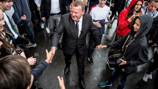 Statsminister Lars Løkke Rasmussen (V) og regeringen får kritik fra Uddannelsesforbundet og Danske HF & VUC.