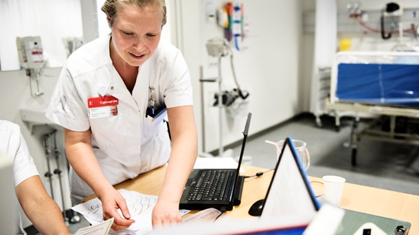 Der er ingen tvivl om, at sygeplejerskers tidsforbrug
til overflødig dokumentation skal reduceres, skriver Jeanette Finderup, formand
for Dansk Sygepleje Selskabs Dokumentationsråd.