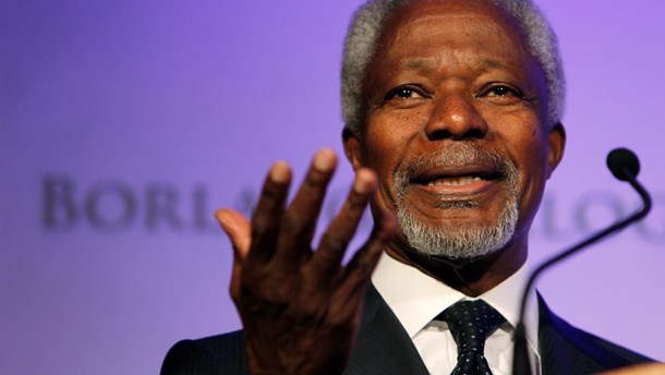 Fhv. generalsekretær for FN Kofi Annan (1938-2018)