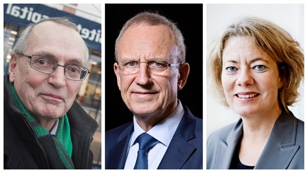 Bent Hansen, Jørn Neergaard Larsen og Bolette Christensen er regeringens ghettorepræsentanter.&nbsp;