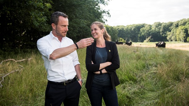 Jakob Ellemann-Jensen (V) har sat gang i et servicetjek af Naturstyrelsen. "Et markant kvantespring," siger DN-præsident Maria Reumert Gjerding. (Foto: Mads Joakim Rimer Rasmussen/Ritzau Scanpix).<br>