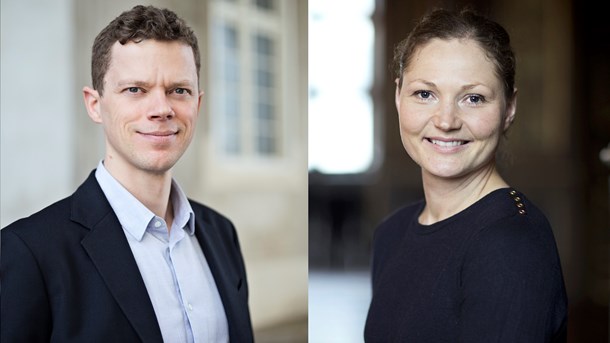 Vi peger i debatindlæg på muligheder, så regeringen kan sikre, at dansk life science er i front om ti år, mener Mads Eriksen og Katrina Feilberg Schouenborg fra Dansk Erhverv.
