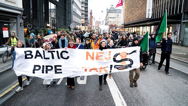Demonstrationer, happenings, debatindlæg, lokale møder, aktioner og blokader skal få beslutningen om Baltic Pipe til at vakle, skriver Jacob Sørensen fra Noah.