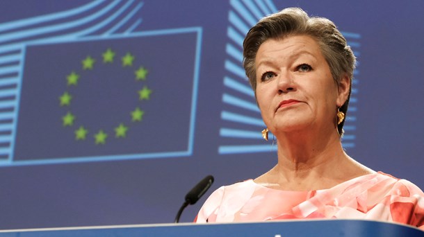 EU's migrationskommissær, Ylva Johansson,&nbsp;er ikke fan af danske planer om asylcentre i tredjelande.