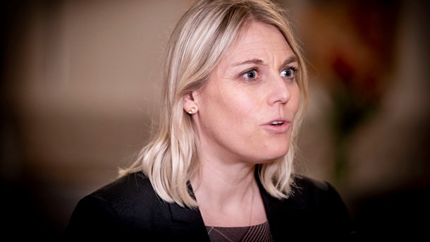 Forsvarsminister Trine Bramsen forud for et samråd den 9. december sidste år i forsvarsudvalget om mink-aflivningen. Nu vil ministeren ikke længere stille op til samråd om sagen.