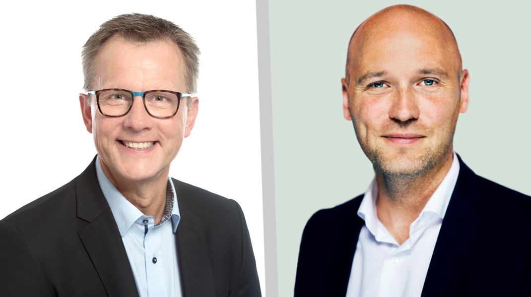 Region Midtjylland er
ved at udvikle sig til et af regionernes problem-børn, vurderer deltagerne i
denne valgudgave af Politisk Stuegang. På billedet ses Venstres spidskandidat, Anders G. Christensen (tv ), og siddende regionsformand Anders Kühnau (S).