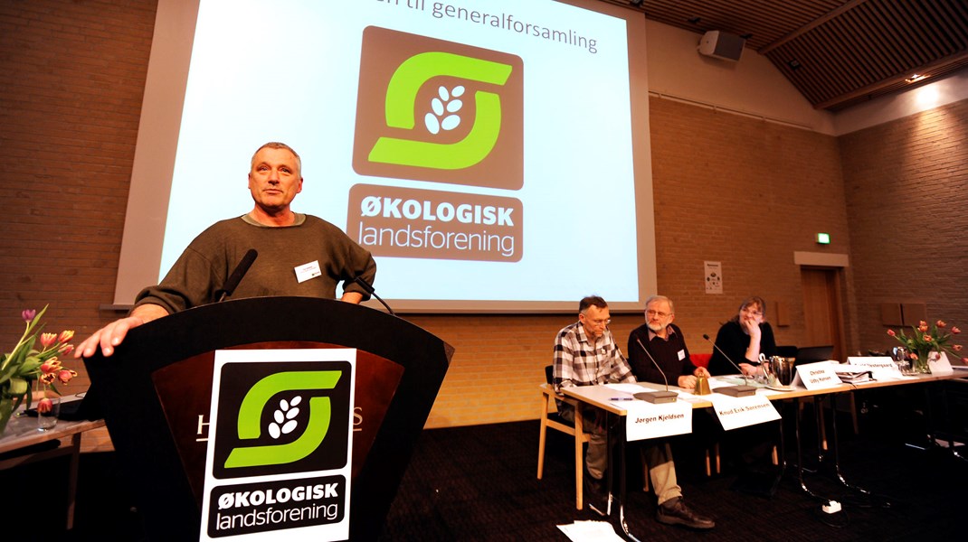 Per Kølster trækker sig fra formandsposten i Økologisk Landsforening for at få et mere roligt liv.<br>