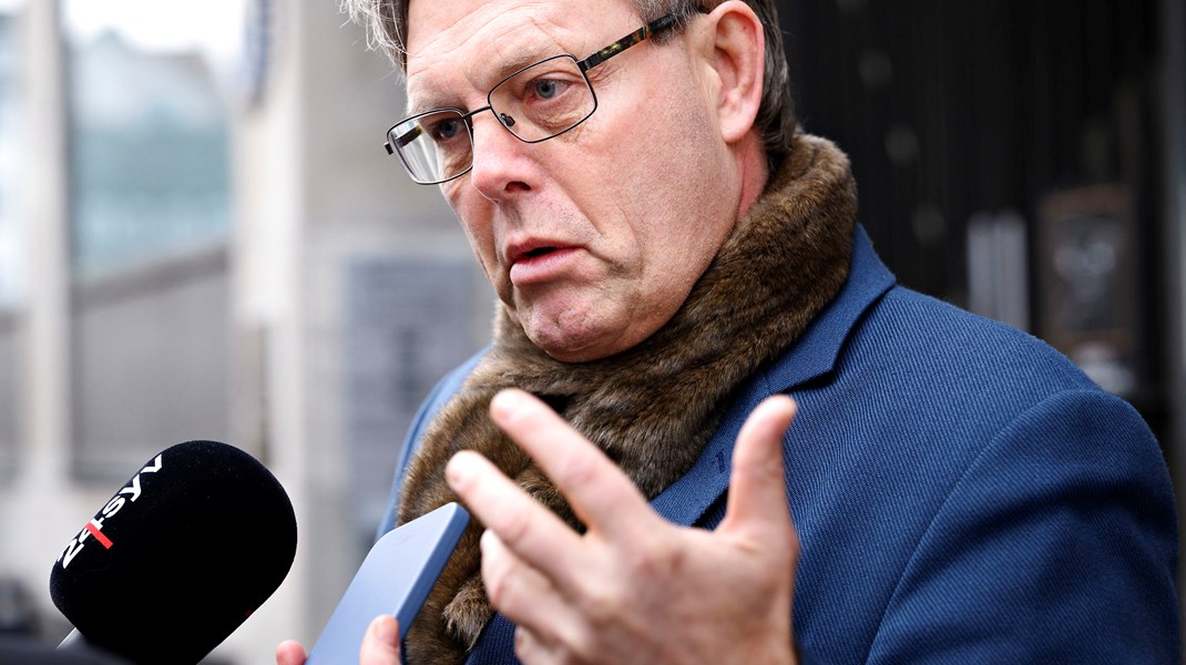 Erik Høgh-Sørensen er ikke længere kandidat til formandsposten i Dansk Folkeparti.