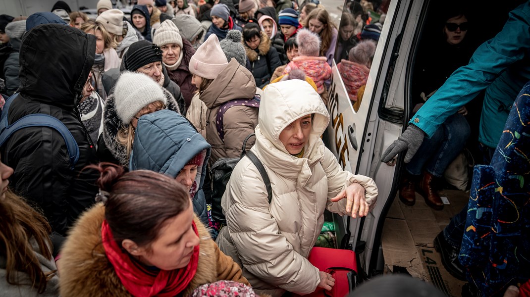 Figenbladet for at føre én politik for flygtninge fra Ukraine og en anden for eksempelvis syriske flygtninge er det dårligt definerede begreb 'nærområde', skriver Johanne Dalgaard.