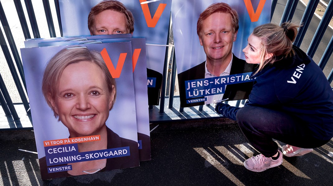 Cecilia Lonning-Skovgaard og Jens Kristian Lütken sad side om side under valgkampen i 2021.