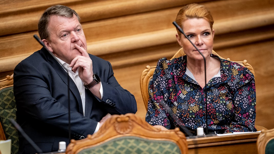 De to tidligere partifæller Lars Løkke Rasmussen og Inger Støjerg står nu igen til at afgørende roller i dansk politik