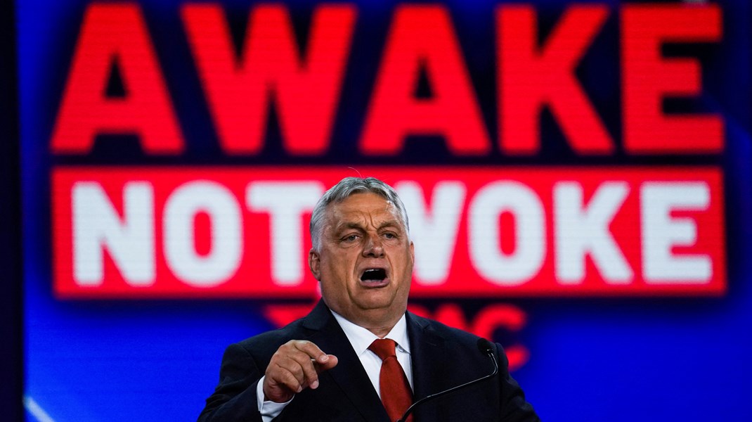 ”Vesten er i krig med sig selv. Globalisterne kan gå ad helvede til," sagde Viktor Orbán i en tale i Texas.