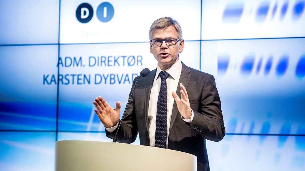 Tidligere departementschef i Statsministeriet Karsten Dybvad forlod Slotsholmen til fordel for et job som administrerende direktør i Dansk Industri.