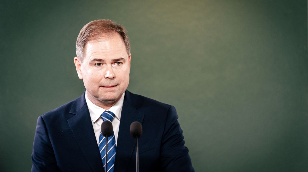 Finansminister Nicolai Wammen (S) gjorde sin pligt og fik tegnet modsætningen til Konservative op.