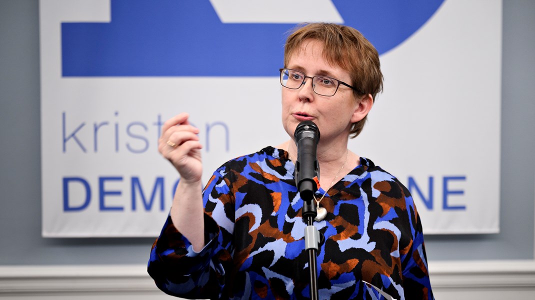 Marianne Karlsmose trækker sig som landsformand for Kristendemokraterne.&nbsp;