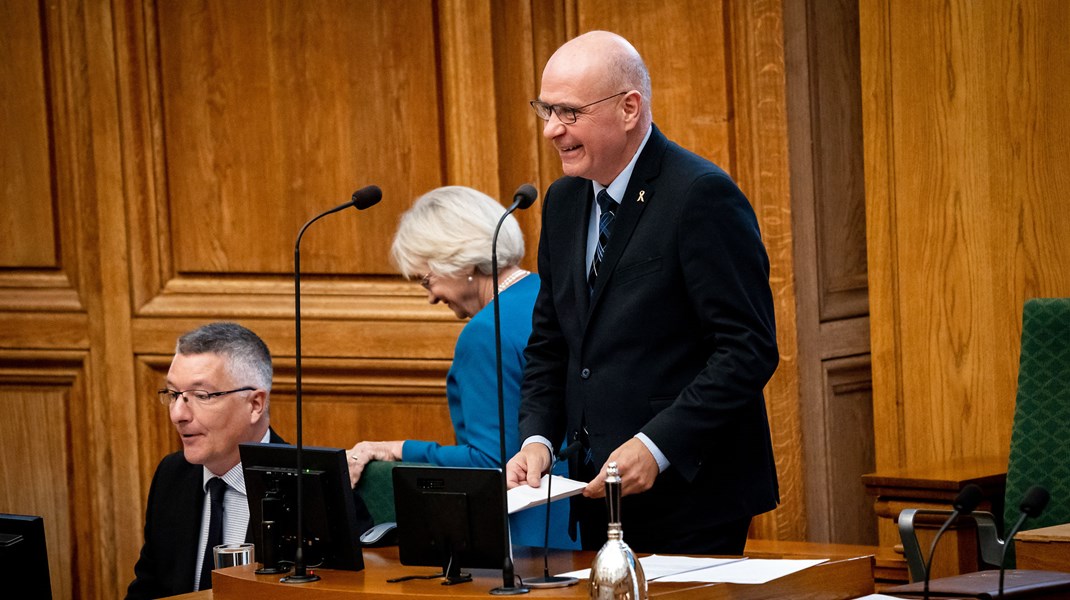 15. november blev Søren Gade valgt som midlertidig formand for Folketinget. Onsdag blev han officielt valgt til posten sammen med det øvrige præsidium.
