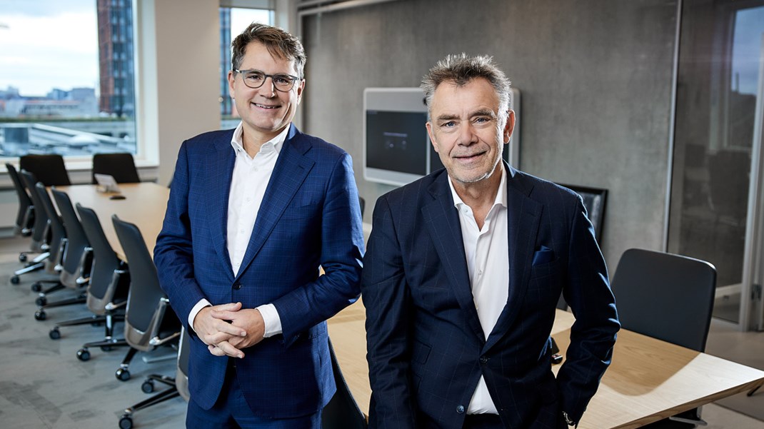 Tele- og digitaliseringsområdet er vigtigt for både adm. direktør Brian Mikkelsen i Dansk Erhverv og adm. direktør Morten Christiansen i 3 Danmark. Derfor har 3 netop meldt sig ind i erhvervsorganisationen.