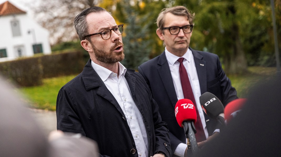 Troels Lund Poulsen har ledsaget Jakob Ellemann-Jensen under alle forhandlingsmøderne på Marienborg og i Statsministeriet.