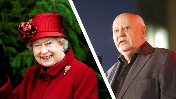Både Storbritanniens dronning og Sovjetunionens sidste leder gik bort i 2022.