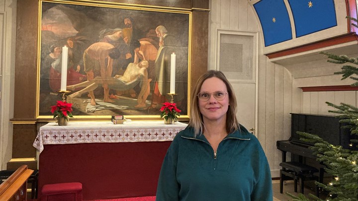 Havnar Kirkes sognepræst Anne Mette Greve Klemensen ser ikke tidsånden som et opgør med religiøsitet: 
