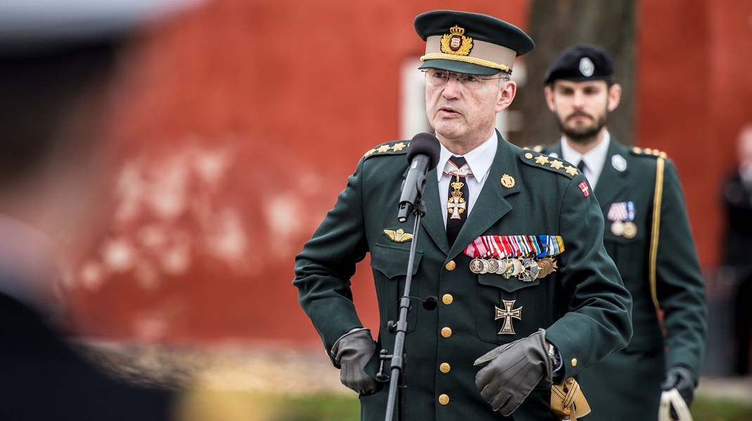 Per Ludvigsen gik i 2017 på pension som viceforsvarschef. Her ses han ved ceremonien, hvor han takkede af. Han har også før været chef for&nbsp;Personelstaben under Forsvarsstaben og chef for Hærens Operative Kommando.