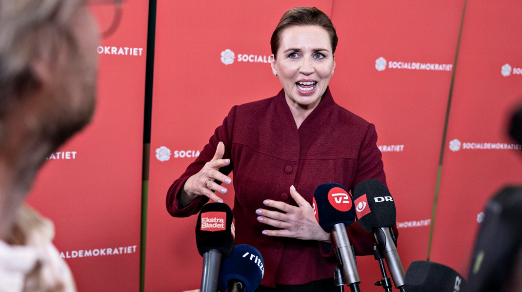 Socialdemokratiets forhold til skattelettelser gennem tiden blev omdrejningspunktet, da Mette Frederiksen lørdag eftermiddag mødte pressen.