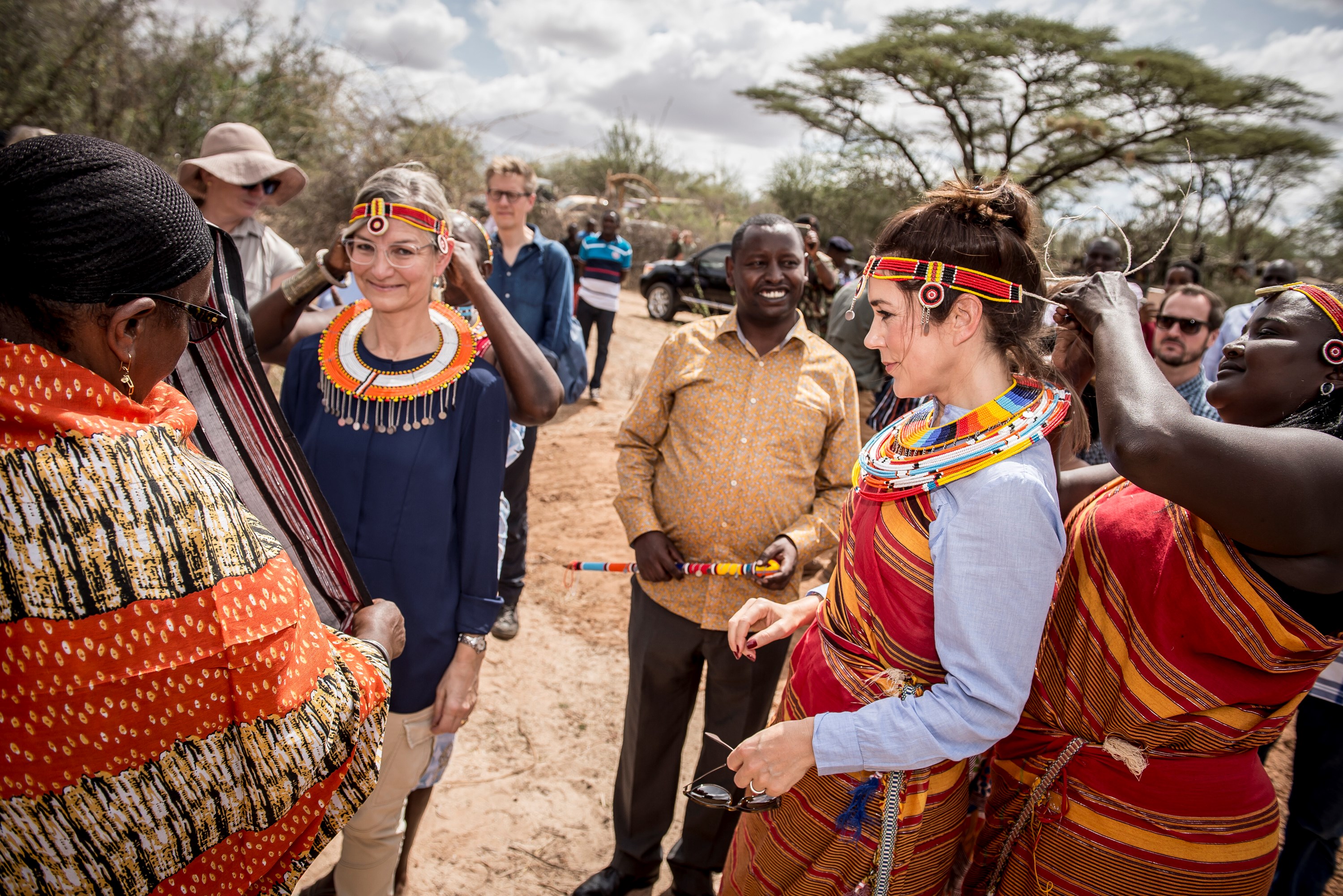 Verdensmål 5 om ligestilling mellem kønnene var i fokus, da kronprinsesse Mary og daværende udviklingsminister Ulla Tørnæs (V) besøgte Kenya i november 2018. 