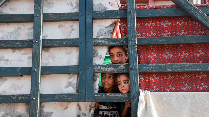 Palæstinensiske børn i Gaza i 2001