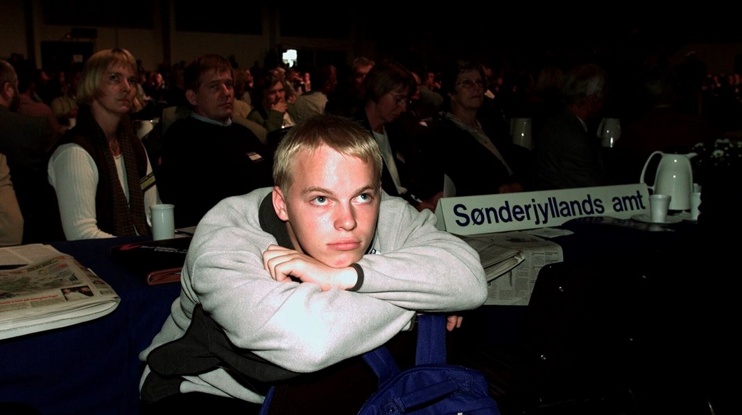 Peter Christensen blev i 1999 valgt til formand for Venstres Ungdom.