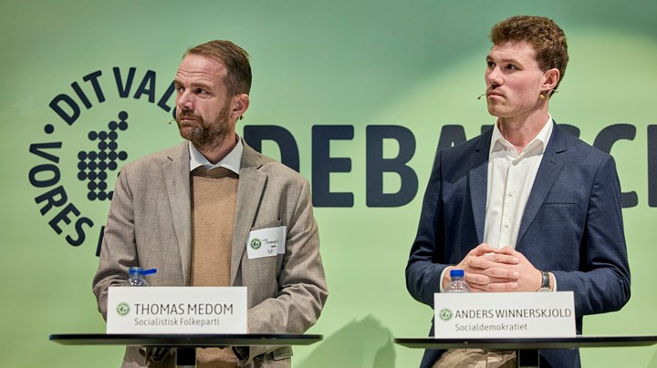 Rådmand for børn og unge&nbsp;Thomas Medom og borgmester Anders Winnerskjold.