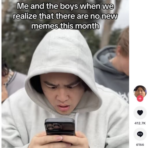 Et eksempel på 'meme-depressionen'.