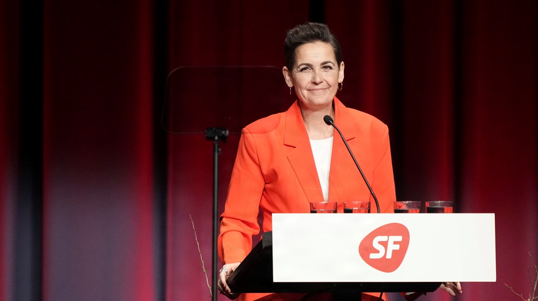 På SF-landsmøde fortsatte Pia Olsen Dyhr sin sikre stil. Det er ikke uden risici