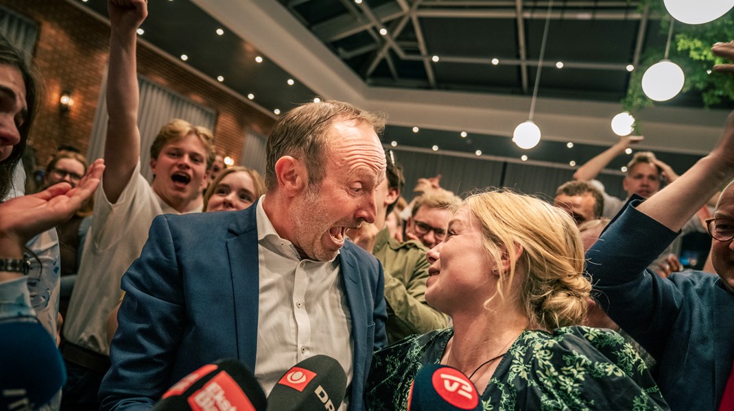 DI sendte flest penge til Radikale i 2024