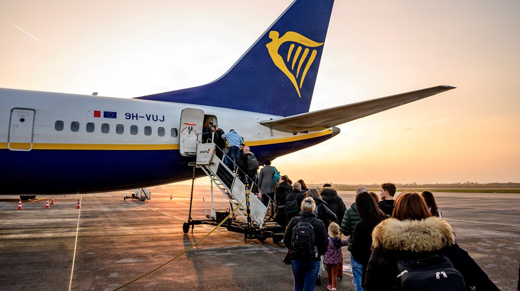 Ny anbefaling fra Klimarådet vil gøre flybilletter dyrere