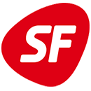 SF (Socialistisk Folkeparti) logo